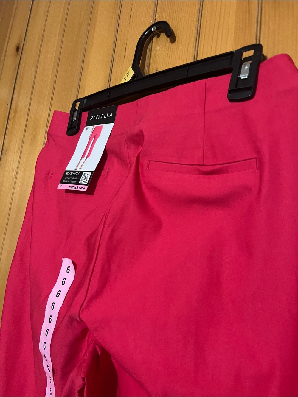 Rafaella Pintuck Crop Pants - Picture 6 of 8